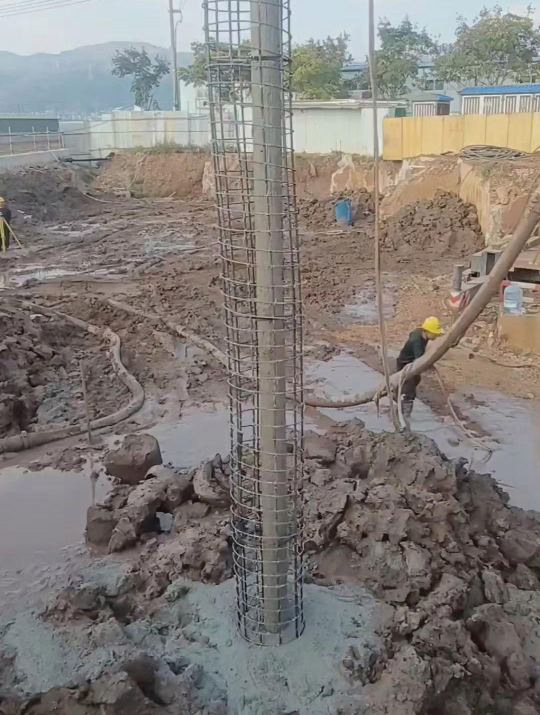 南京白下区长螺旋钻孔压灌桩